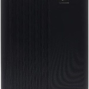 Travelers Club Cosmo Hardside Spinner Luggage, Black, Carry-On 20-Inch