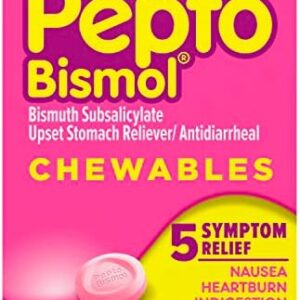 Pepto Bismol Pepto-Bismol Chewable Tablets, 30 ct,